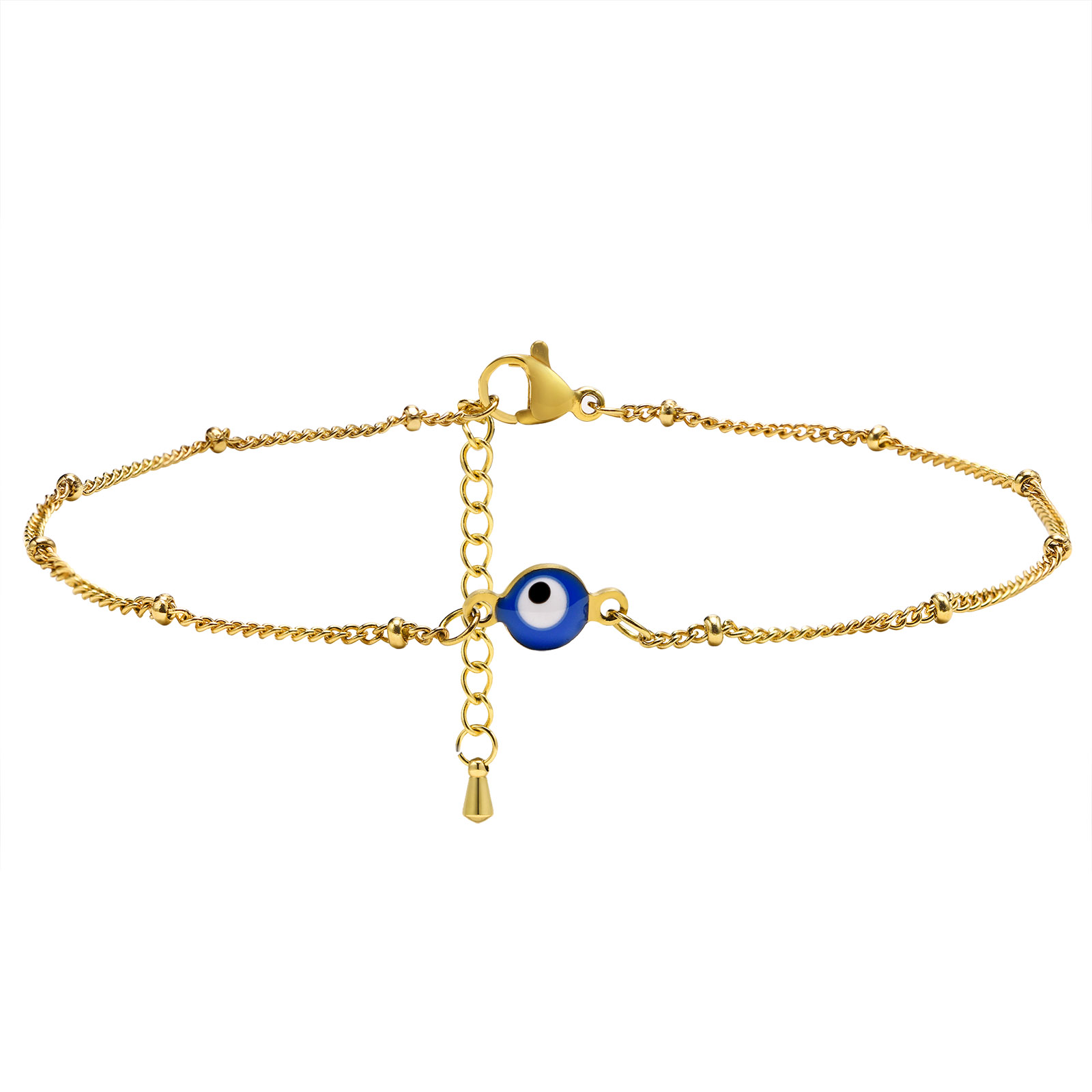 Jc Jewelry & Watches Photos - Boze Oog Enkelbandje Armband Op Been