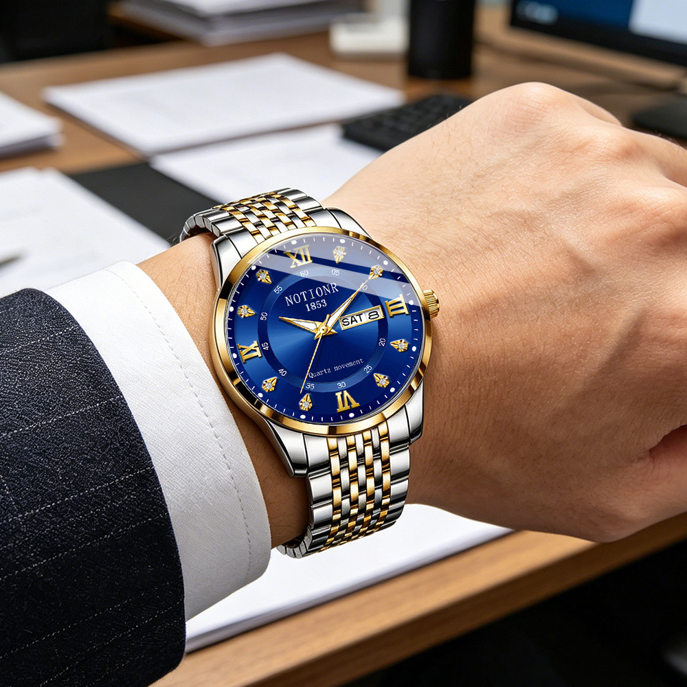 Multifunctioneel herenhorloge  - Watch Display Box recensie en prijs