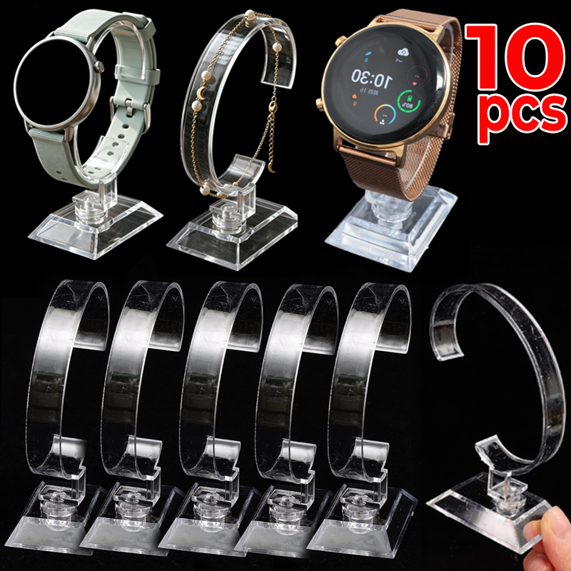 Transparante horloge-displayst - Jewelry And Watches Inc recensie en prijs