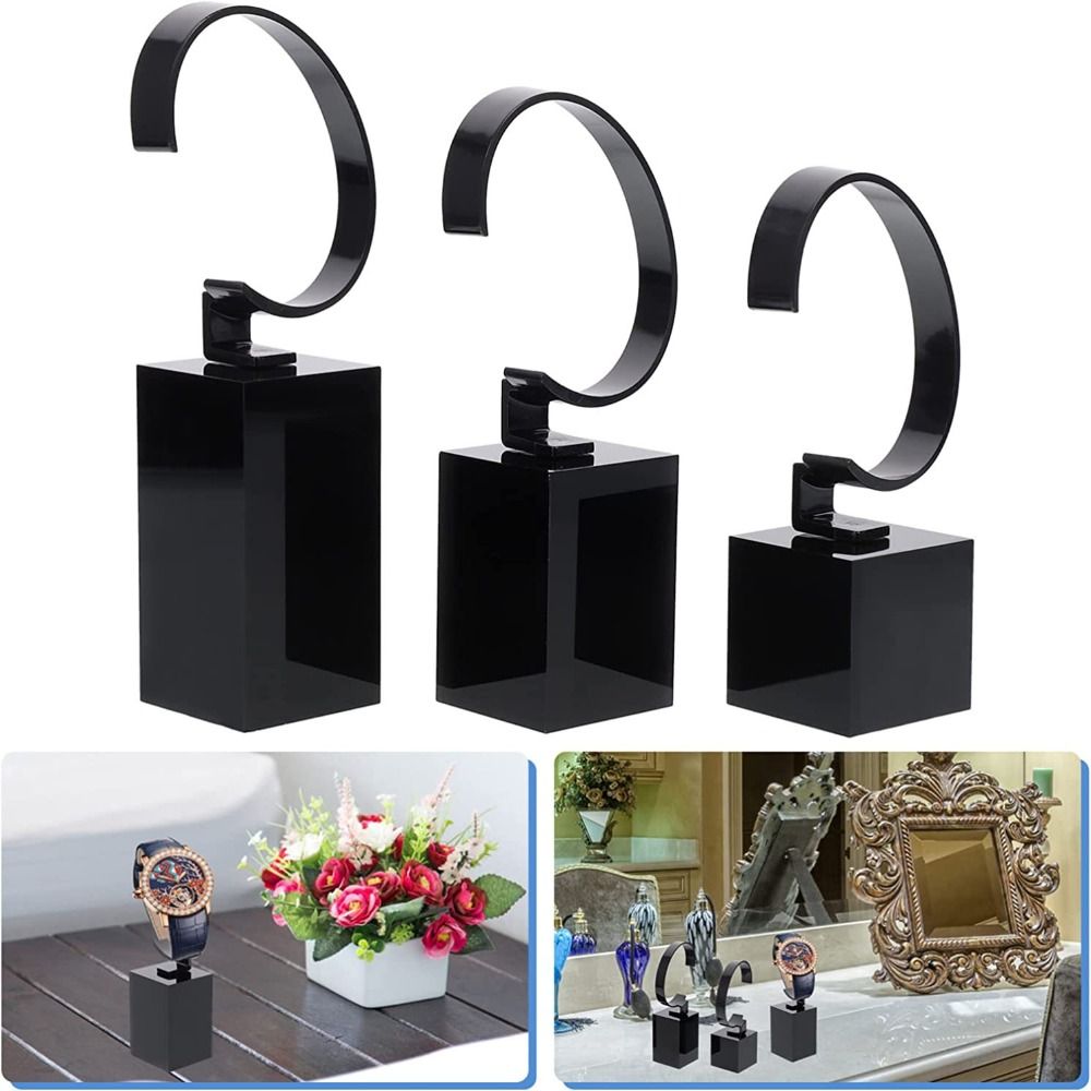 4/6/8cm Nieuwe acryl horlogeho - Jewelry And Watches Inc recensie en prijs