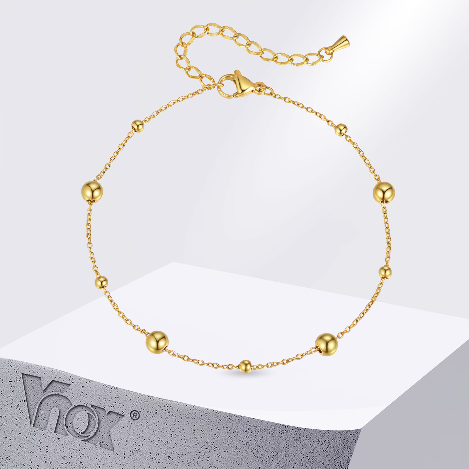 Vnox roestvrijstalen enkelband - Jc Jewelry & Watches Photos recensie en prijs