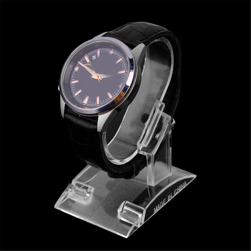 Doorzichtig plastic horlogerek - Jewelry And Watches Inc recensie en prijs