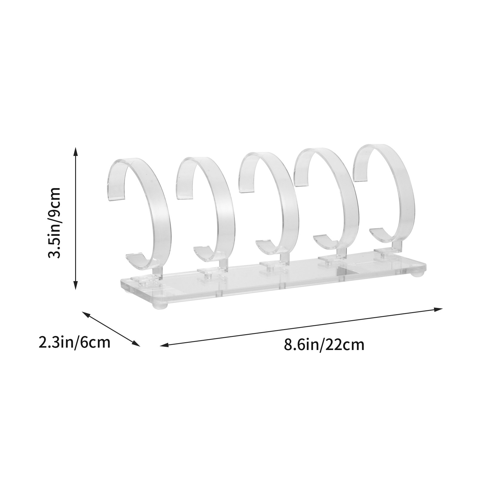 1 stuks acryl horlogestandaard - Jewelry And Watches Inc recensie en prijs